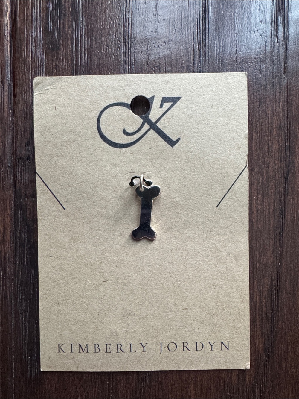Kimberly Jordyn Sterling Silver Bone Charm
